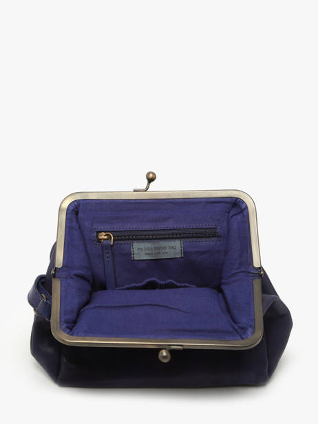 Cross Body Tas Heritage Leder Biba Rood heritage BT22 ander zicht 3